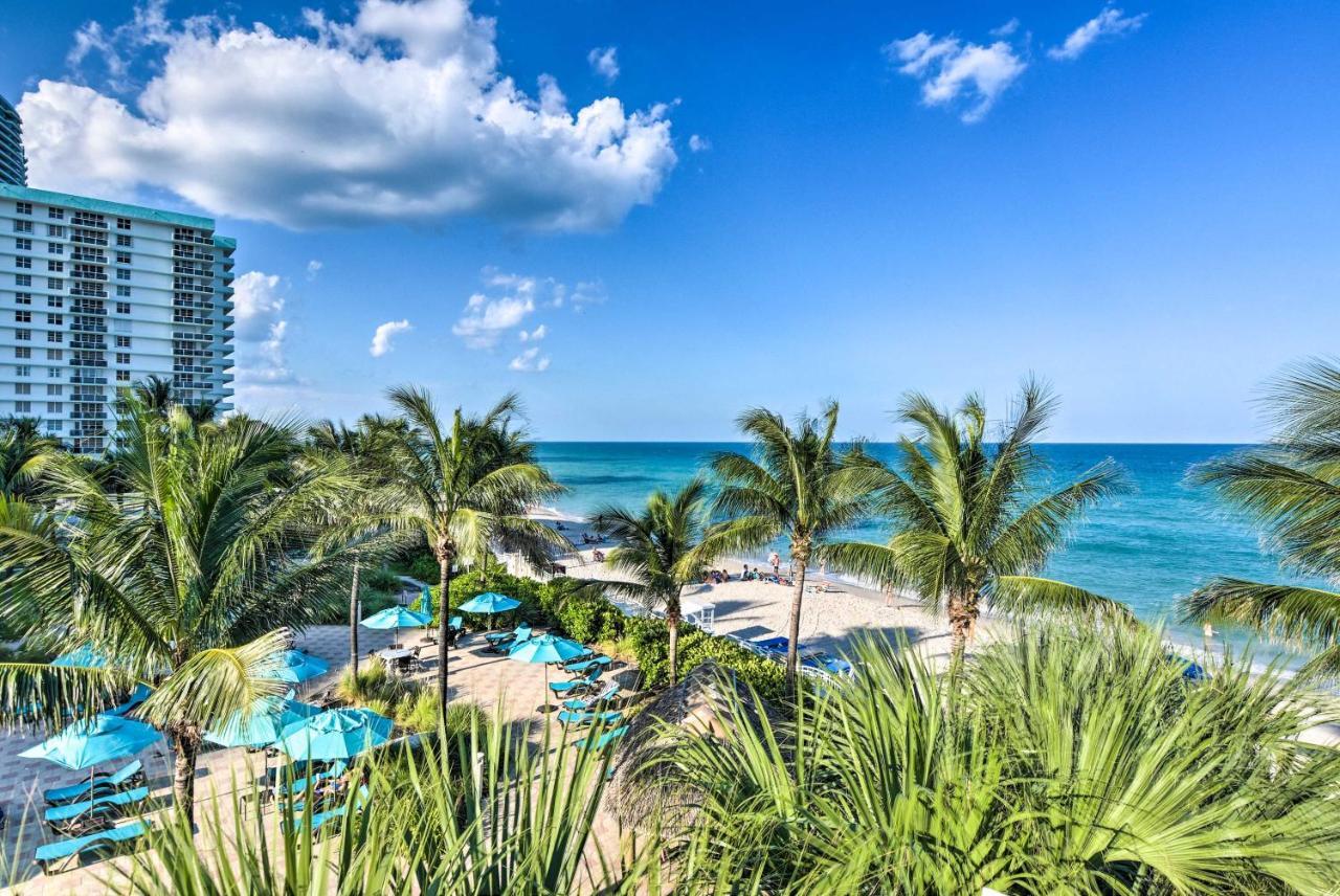 Hollywood Beachfront Condo With Resort Amenities! ภายนอก รูปภาพ