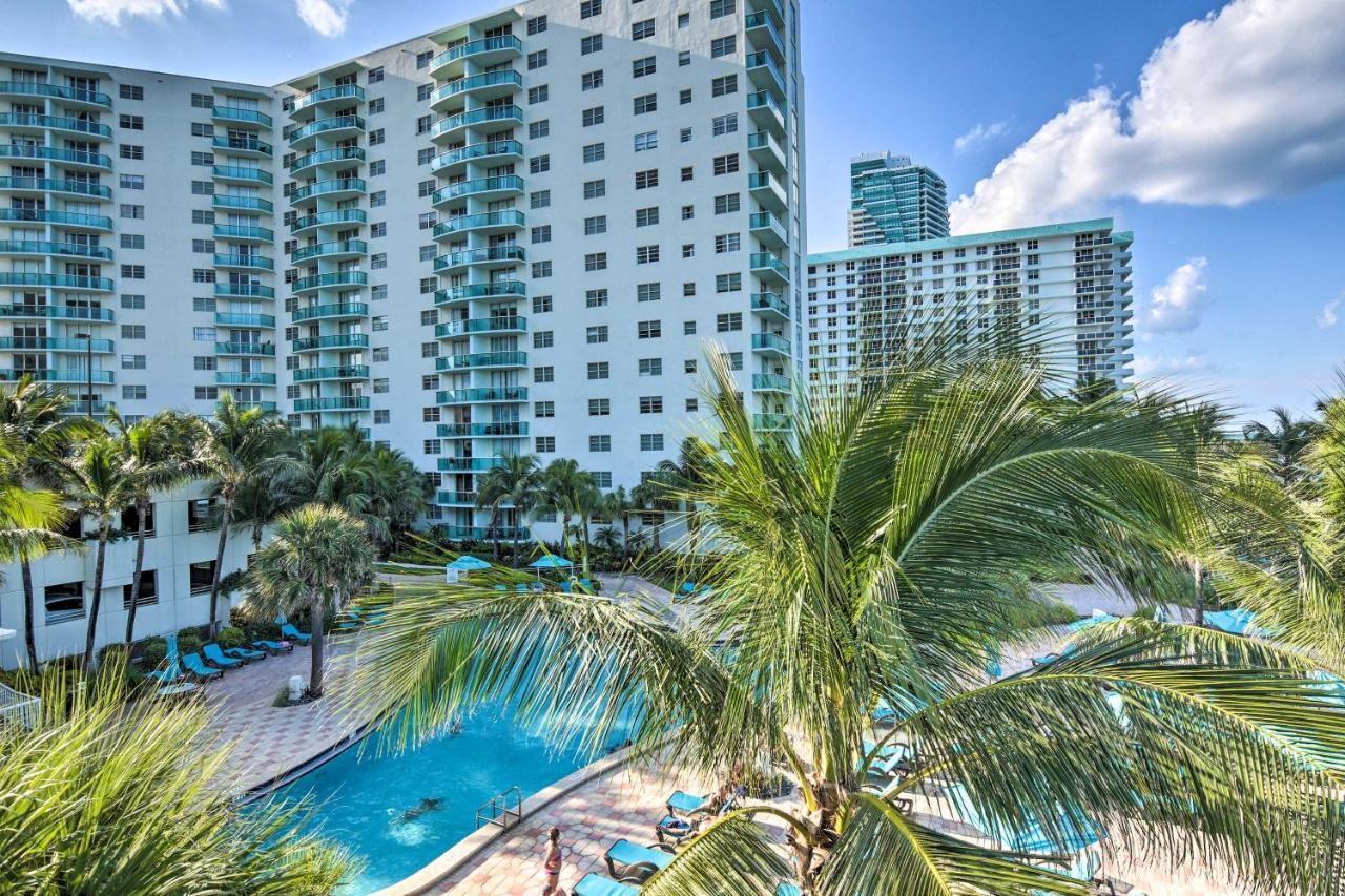 Hollywood Beachfront Condo With Resort Amenities! ภายนอก รูปภาพ